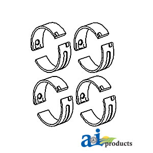 A-MB155 Bearing Set, Main (Std)