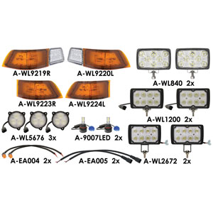 A-WL9200KT Light Kit, LED, 15 Lights