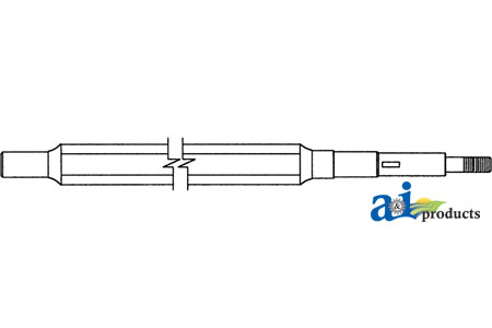 A-H113408 Shaft, Feeder House, Upper