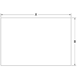 A-FYD00000190 Glass, Lower Windshield