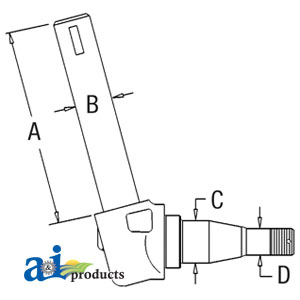 A-882256M92 Spindle (RH)