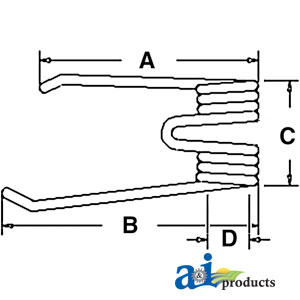 A-4101500680 Tedder Tooth