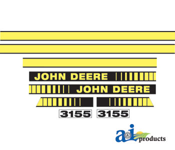 A-JD415 Hood Decal