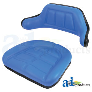 A-W103BU Seat Cushion Set, Wrap Around, Blue
