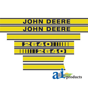 A-JD2640 Hood Decal