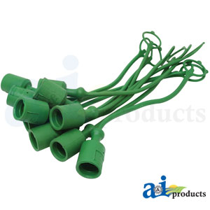 A-C211316 Dust Cap, 3/8", Green (10 pkg)