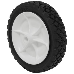 A-B1WL281 Deck Wheel, 7X1.5, Diamond, White (Retail Packaged)