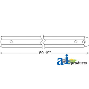 A-389071A1 Shaft, Feeder House, Upper