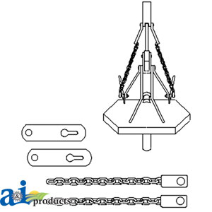 A-159335 Stabilizer Kit, Mower Deck Height