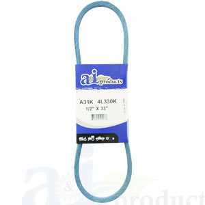 A-A31K Aramid Blue V-Belt (1/2" X 33" )