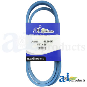 A-A84K Aramid Blue V-Belt (1/2" X 86" )