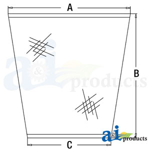 A-T196237 Glass, Center Windshield