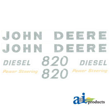 A-JD820 Hood Decal