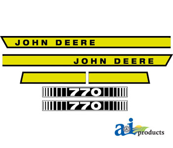 A-JD400 Hood Decal
