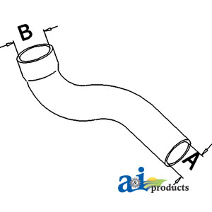 A-L56304 Radiator Hose, Upper