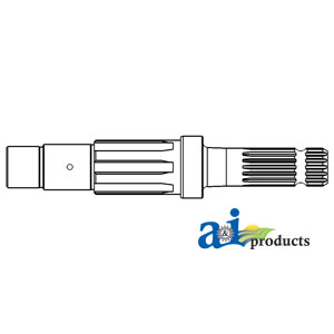 A-D8NNB728BC Shaft, PTO (1000 RPM)