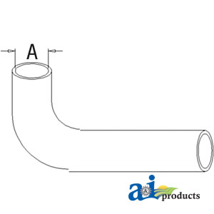 A-3582179M2 Radiator Hose, Top