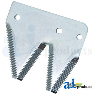 A-712-750 LH End Sections, Chrm Top Ser; Card of 2 w/ Rivets