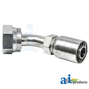 A-FFX45-12-16 (HC-FFX45) Female Seal Lok - Swivel - 45° Elbow