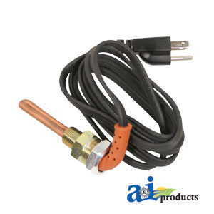 A-5B355 Heater, Engine Frost Plug, 3/8" NPT; 400 Watt