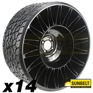 A-B108189TW4B 26x12N12 XL X-TWEEL TURF - 4 LUG, BULK #14