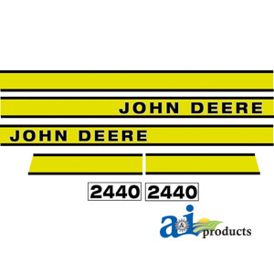 A-JD2440E Hood Decal