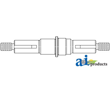 A-CE18445 Shaft, Input, Clean Grain Elevator Gearcase