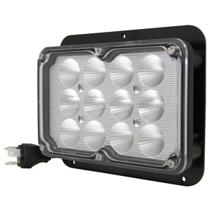 A-WL1747 Work Lamp, LED, Flood / Spot Combo , Hi / Low, Rectangle