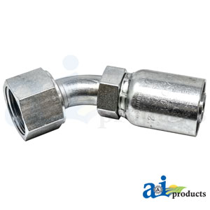 A-FFX45-12-12 (HC-FFX45) Female Seal Lok - Swivel - 45° Elbow