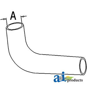 A-104701A Radiator Hose, Upper