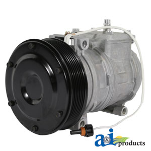 A-AH169875 Compressor, New, Denso Style w/ Clutch