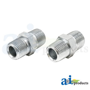 A-43C43 Straight Solid Male NPT X Male NPT Adapter