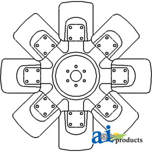 A-AR85893 Fan, 8 Blade