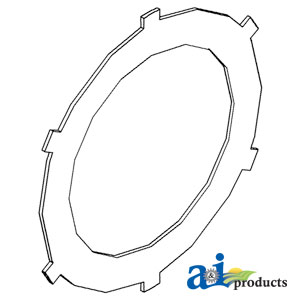 A-185464M1 Plate, Steel Multi Power Disc