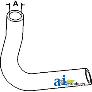 A-16541-72850 Radiator Hose, Lower