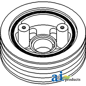A-AR57241 Pulley, Crankshaft Dampener