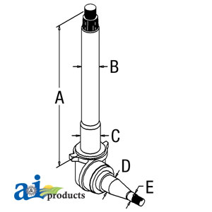 A-D5NN3105F Spindle (RH)