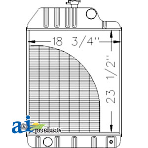 A-1680734M91 Radiator