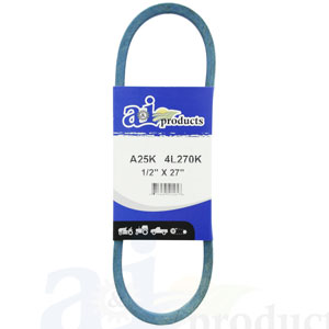 A-A25K Aramid Blue V-Belt (1/2" X 27" )