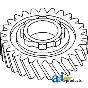 A-70240940 Gear, 3rd