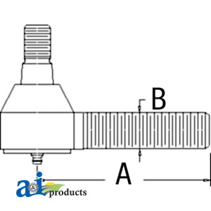 A-5178390 Tie Rod, Short Threaded