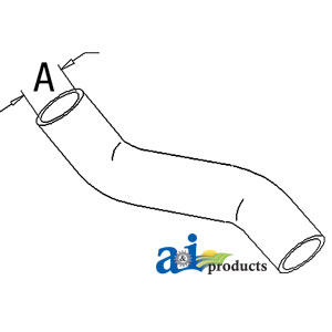 A-957E8260B Radiator Hose, Upper