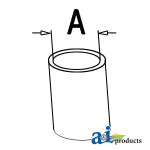 A-37D871 Hose, Lower Radiator