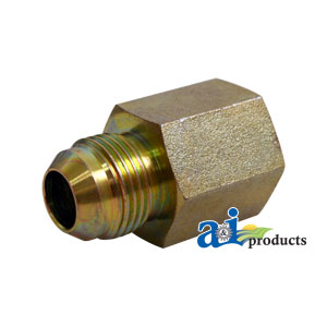 A-43A25 Straight Solid Male JIC X Female NPT Adapter