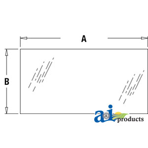 A-T242699 Glass, Rear, Middle