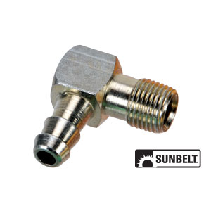 A-B1SB1346 Fuel Line Fitting, Elbow, 1/8" pt. - 1/4" Nipple