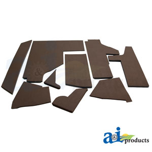 A-CKT325 Cab Upholstery Kit, Brindle Brown, 2WD (50)