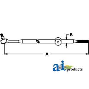 A-312871 Drag Link End (LH)