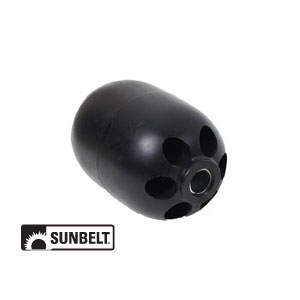 A-B1CO108 WHEEL-DECK, SMOOTH, 15/32X3-7/8, BLACK