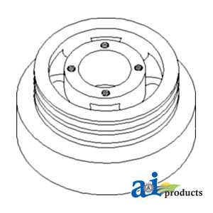 A-RE15018 Pulley, Dampener